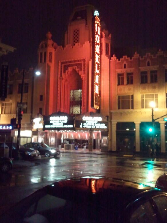 fox theater, downtown oakland